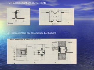 3- Raccordement par assemblage bord a bord :
2- Raccordement par couvre –joints :
 