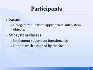 Facade Pattern | PPTX