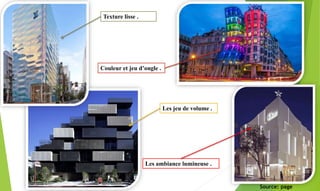 Texture lisse .
Couleur et jeu d’ongle .
Les jeu de volume .
Les ambiance lumineuse .
Source: page
 