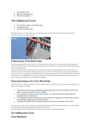Facade testing procedure | DOCX