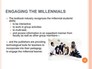 MySpace: Are you for real? 22www.myspace.com Social Networking ToolsMyspace.comBlocked by public libraries (it’s the law) Many colleges & schools block this website with a firewall – Why?Student spend a lot of time thereSexual predators & other negative characters 