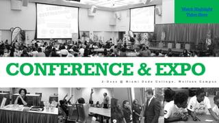 CONFERENCE & EXPO2 - D a y s @ M i a m i D a d e C o l l e g e , W o l f s o n C a m p u s
WatchHighlight
VideoHere
 