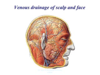 Venous drainage of scalp and face
Dr. Siraj A Shirbadgi Professor
VBMC
 