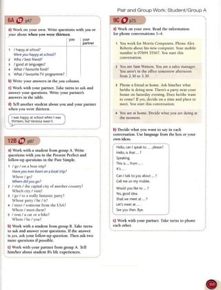 Face2face elementary students book