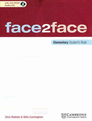 Face2face elementary students book