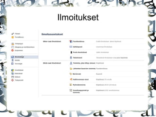 Ilmoitukset
 