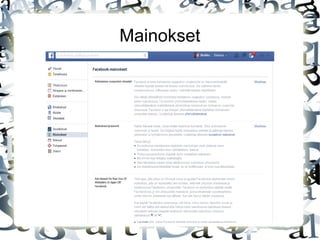 Mainokset
 