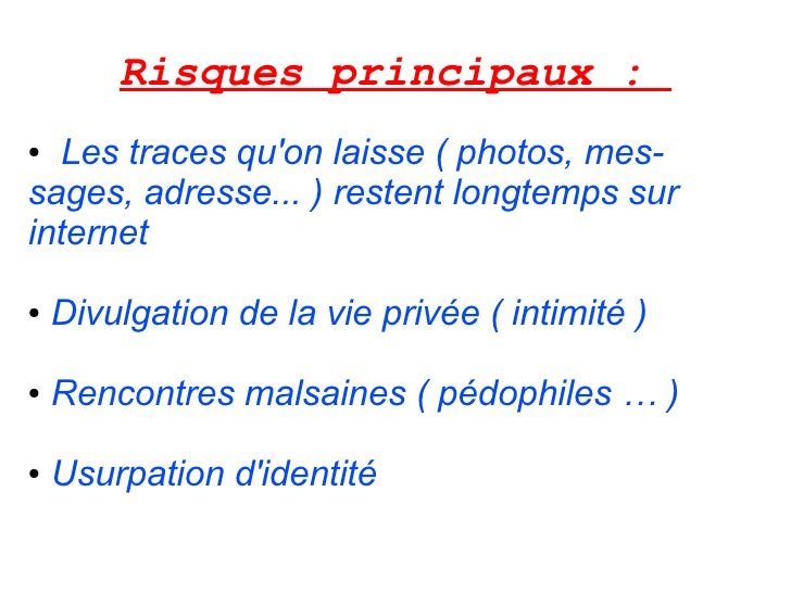 Danger des rencontres virtuelles