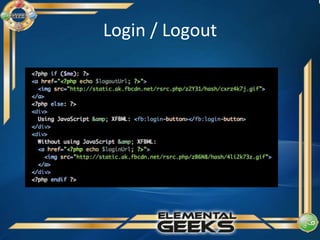 Login / Logout