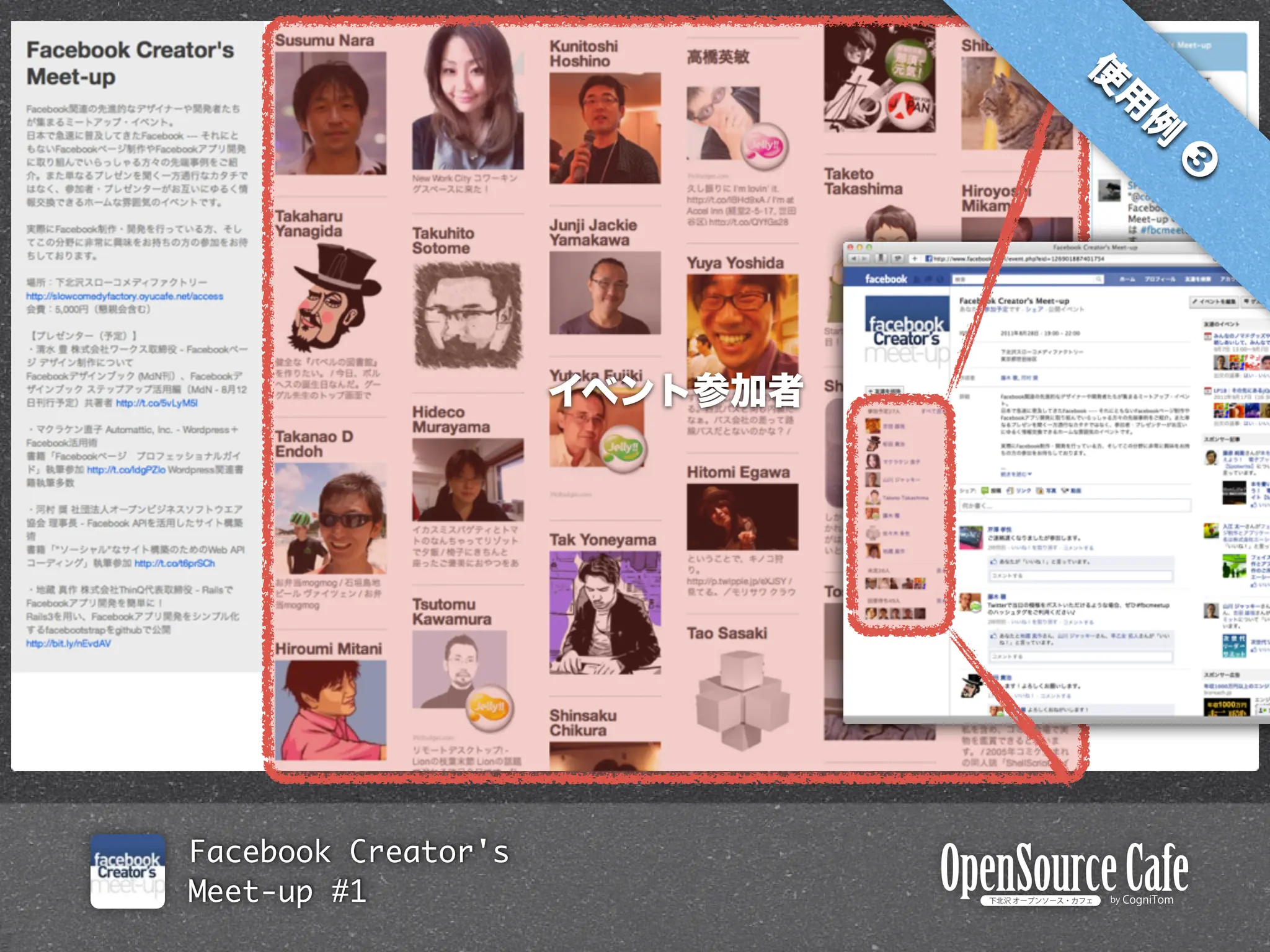 Facebook Creator's
Meet-up #1
 