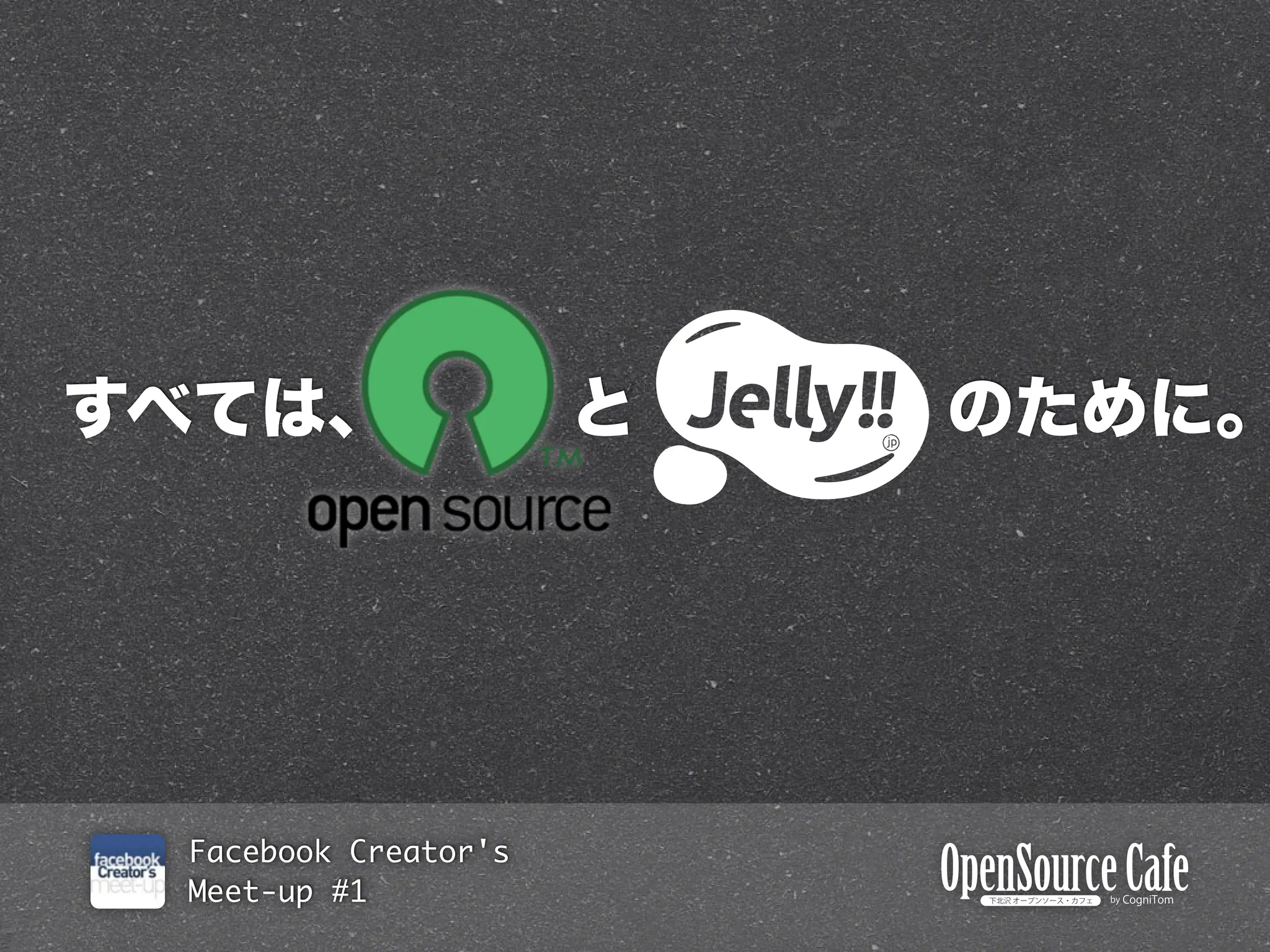 Facebook Creator's
Meet-up #1
 