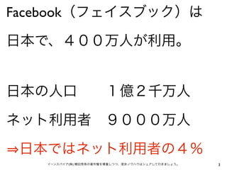 Facebook




           (   )   3
 