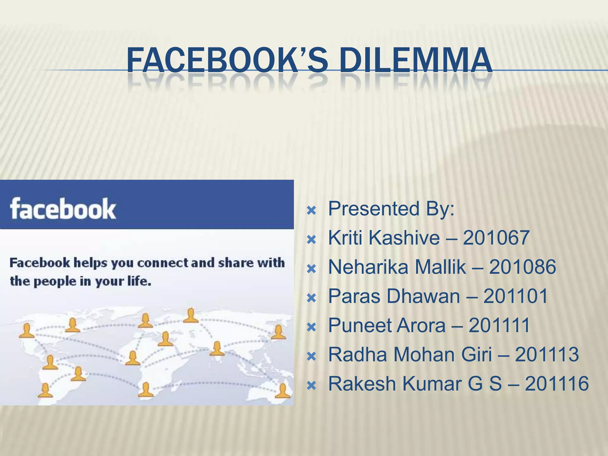 Facebook PPT