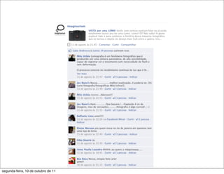 segunda-feira, 10 de outubro de 11
 