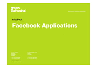 Facebook


Facebook Applications
 