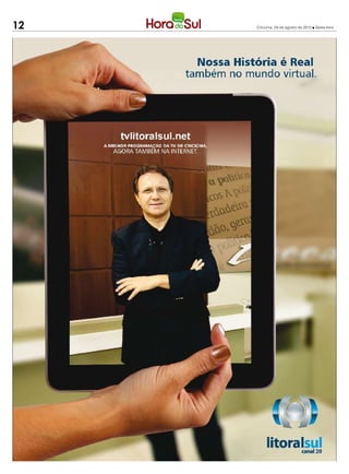 12   Criciúma, 24 de agosto de 2012 l Sexta-feira
 