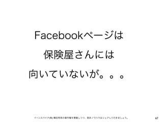 保険の営業マン向きFacebookセミナー兵庫県損害保険代理業協会in加古川