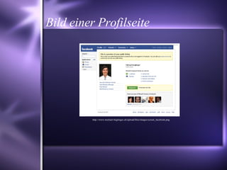 Bild einer Profilseite http://www.michael-beglinger.ch/upload/files/images/screen_facebook.png 