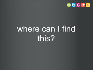 where can I find
this?
 