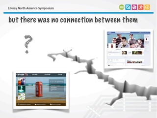 but there was no connection between them
?
 