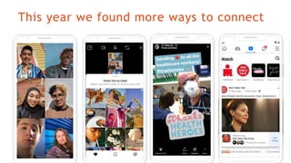 This year we found more ways to connect
 
