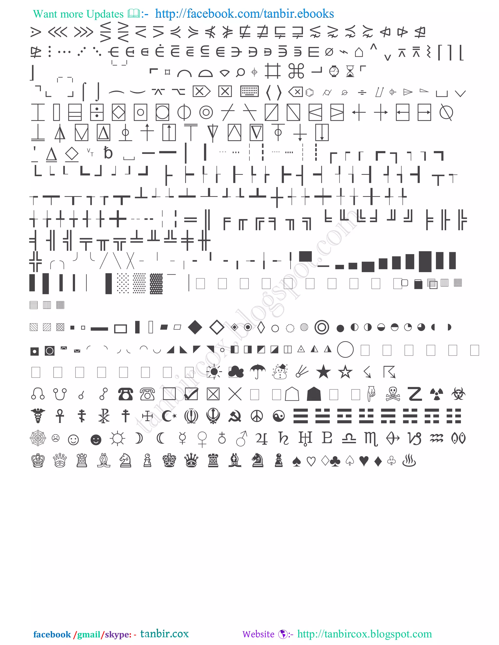 Want more Updates  http://facebook.com/tanbir.ebooks
facebook /gmail/skype: - http://tanbircox.blogspot.com
⋗ ⋘ ⋙ ⋚ ⋛ ⋝ ⋜ ⋞ ⋟ ⋠ ⋡ ⋢ ⋣ ⋤ ⋥ ⋦ ⋧ ⋨ ⋩ ⋪ ⋫ ⋬
⋭ ⋮ ⋯ ⋰ ⋱ ⋲ ⋳ ⋴ ⋵ ⋶ ⋷ ⋸ ⋹ ⋺ ⋻ ⋼ ⋽ ⋾ ⋿ ⌀ ⌁ ↚ ⌃ ⌄ ⌅ ⌆ ⌇ ⌈ ⌉ ⌊
⌋ ⌈ ⌉ ⌊ ⌋ ↛ ⌑ ⌒ ⌓ ⌔ ⌕ ⌖ ⌗ ⌘ ⌙ ⌚ ⌛ ⌜
⌝ ⌞ ⌟ ↜ ↝ ⌠ ⌡ ⌢ ⌣ ⌤ ⌥ ⌦ ⌌ ⌍ ⌫⌬ ⌭ ⌮ ⌯ ⌧ ⌨ 〈 〉 ⌫ ⌬
⌭ ⌮ ⌯ ⌰ ⌱ ⌲ ⌳ ⌴ ⌵ ⌶ ⌷ ⌸ ⌹ ⌺ ⌻ ⌼ ⌽ ⌾ ⌿ ⍀
⍁ ⍂ ⍃ ⍄ ⍅ ⍆ ⍇ ⍈ ⍉ ⍊ ⍋ ⍌ ⍍ ⍎
⍏ ⍐ ⍑ ␋ ␢ ␣ ↞ ━ ↟ ┃ ┄ ┅ ┆ ┇ ┈ ┉ ┊ ┋ ↠ ┍ ┎ ┏ ↡ ┑ ┒ ┓
↢ ┕ ┖ ┗ ↣ ┙ ┚ ┛ ↤ ┝ ┞ ┟ ┠ ┡ ┢ ┣ ↥ ┥ ┦ ┧ ┨ ┩ ┪ ┫ ↦ ┭
┮ ┯ ┰ ┱ ┲ ┳ ↧ ┵ ┶ ┷ ┸ ┹ ┺ ┻ ↨ ┽ ┾ ┿ ╀ ╁ ╂ ╃ ╄
╅ ╆ ╇ ╈ ╉ ╊ ╋ ╌ ╍ ╎ ╏ ↩ ↪ ↫ ↬ ↭ ↮ ↯ ↰ ↱ ↲ ↳ ↴ ↵ ↶ ↷ ↸ ↹
↺ ↻ ↼ ↽ ↾ ↿ ⇀ ⇁ ⇂ ⇃ ⇄
⇅ ╭ ╮ ╯ ╰ ╱ ╲ ╳ ╴ ╵ ╶ ╷ ╸ ╹ ╺ ╻ ╼ ╽ ╾ ╿ ⇆ ▁ ▂ ▃ ⇇ ▅ ▆ ▇ ⇈ ▉ ▊
▋ ⇉ ▍ ▎ ▏ ⇊ ⇋ ⇌ ⇍ ▔ ▕ ▖ ▖ ▖ ▖ ▖ ▖ ▖ ▖ ▖ ▖ ⇎ ‶▢ ▣ ▤ ▥ ▦
▤ ▥ ▦
▧ ▨ ▩ ‷ ‸ ⇏ ▭ ▮ ▯ ▰ ▱ ◆ ◇ ◈ ◉ ◊ ⇔ ₭ ◍ ◎ ‹ ◐ ◑ ◒ ◓ ◔ ◕ ◖ ◗
⇕ ⇖ ◚ ◛ ◜ ◝ ◞ ◟ ◠ ◡ ◢ ◣ ◤ ◥ › ◧ ◨ ◩ ◪ ◫ ◬ ◭ ◮ ◯ ▖ ▖ ▖ ▖ ▖ ▖
▖ ▖ ▖ ▖ ▖ ▖ ▖ ▖ ▖ ▖◰ ◱ ◲ ◳ ◴ ◵ ◶ ◷ ◸
☊ ☋ ☌ ☍ ☎ ☏ ☐ ☑ ☒ ☓ ▖ ▖☔ ☕ ▖ ▖☛ ☜ ☝ ☞ ☟
☠ ☡ ☢ ☣ ☤ ☥ ☦ ☧ ☨ ☩ ☪ ☫ ☬ ☭ ☮ ☯ ☰ ☱ ☲ ☳
☴ ☵ ⇗ ⇘ ⇙ ☽ ☾ ☿ ⇚ ♁ ⇛ ♃ ♄ ♅ ♇ ♎ ♏ ♐ ♑ ♒ ♓
♔ ♕ ♖ ♗ ♘ ♙ ♚ ♛ ♜ ♝ ♞ ♟ ⇜ ♡ ♢⇝ ♤ ⇞ ⇟ ♧ ♨
 