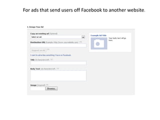 FB AdsProsVery specific targeting options (age, gender, education, geography, likes/interests, connections, languages, workplace.)