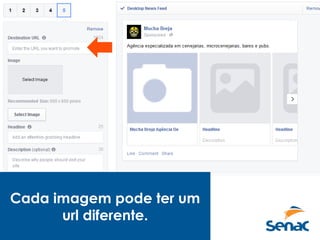 Cada imagem pode ter um
url diferente.
 