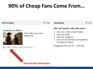 90% of Cheap Fans Come From…




     This here little LAHK button
 