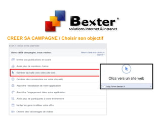 CREER SA CAMPAGNE / Choisir son objectif
 