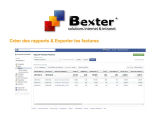 Créer des rapports & Exporter les factures
 