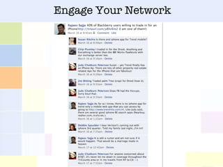 Engage Your Network 