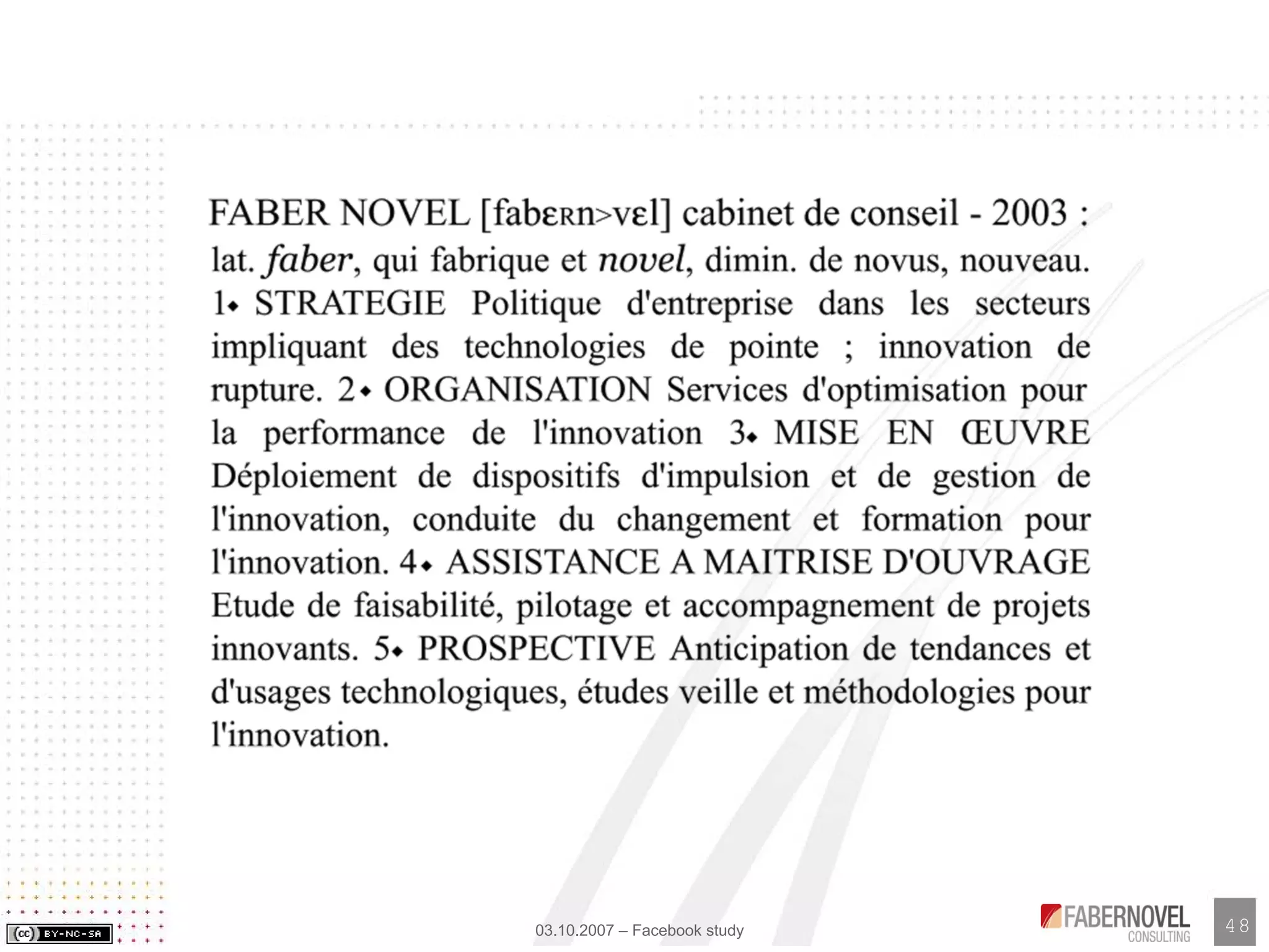 Facebook Analysis and Study