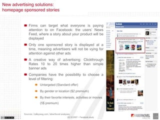 Facebook Analysis and Study Slide 19