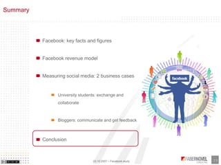 Facebook Analysis and Study Slide 39