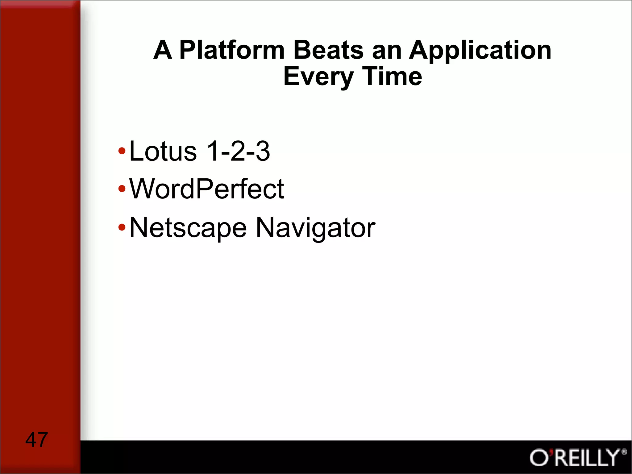 The Facebook Application Market, by Tim Oreilly