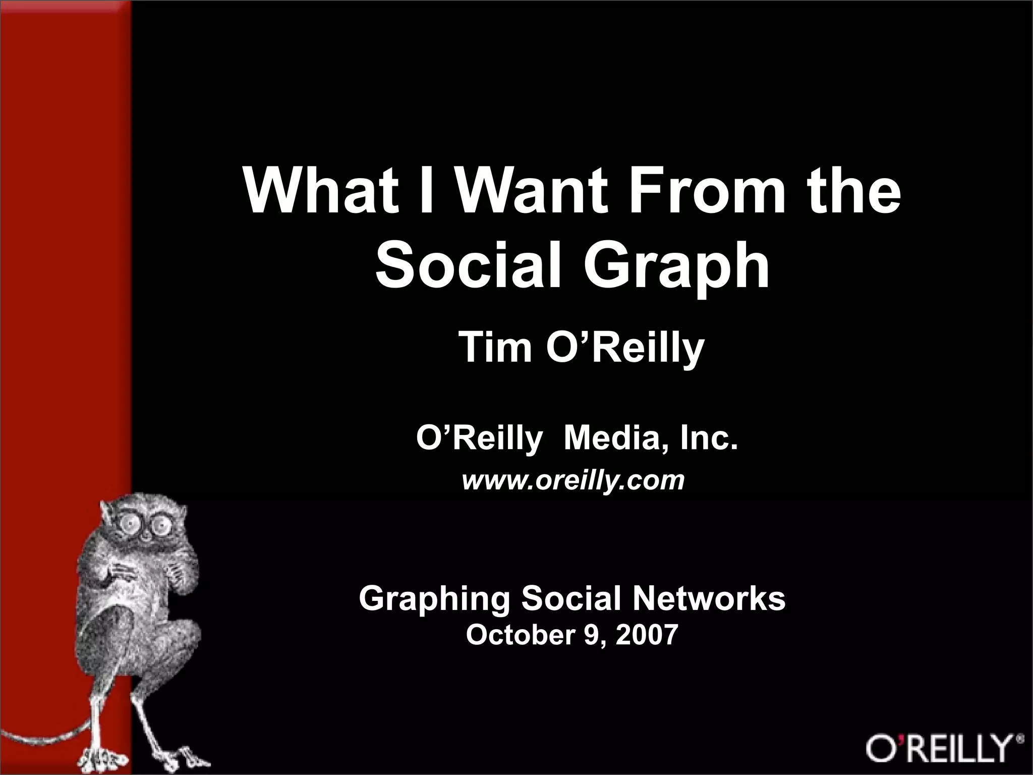 The Facebook Application Market, by Tim Oreilly