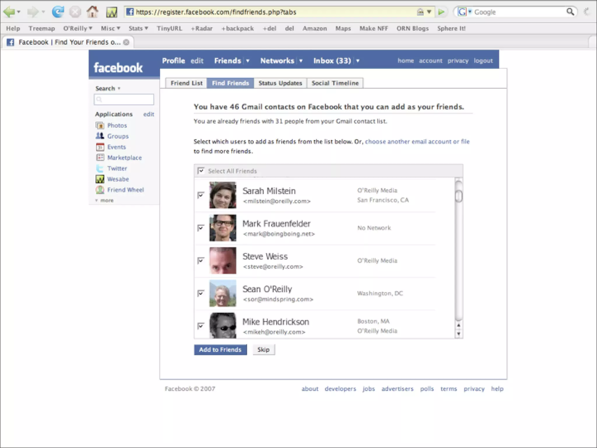 The Facebook Application Market, by Tim Oreilly