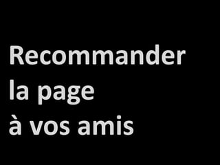 Recommanderla pageàvosamis