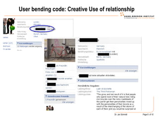 User bending code: Creative Use of relationship 