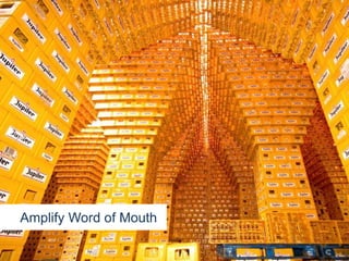 Amplify Word of Mouth

                        62
 