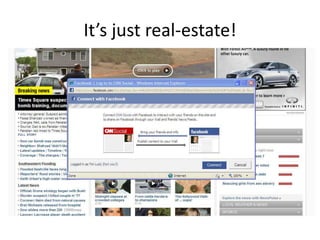 It’s just real-estate!<br />