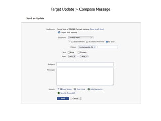 Target Update > Compose Message
 