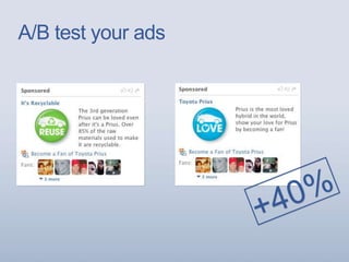 A/B test your ads
 