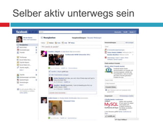 Selber aktiv unterwegs sein