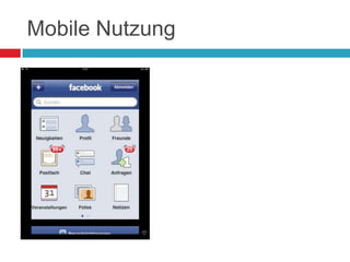 Mobile Nutzung
