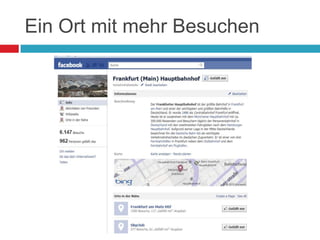 Ein Ort mit mehr Besuchen