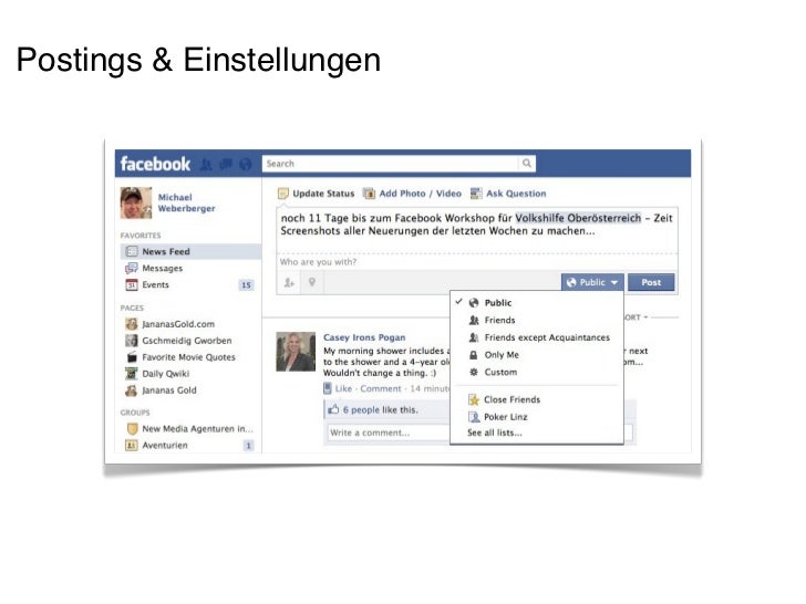 Facebook- Grundlagen zur sicheren und wertvollen Nutzung des Social N…