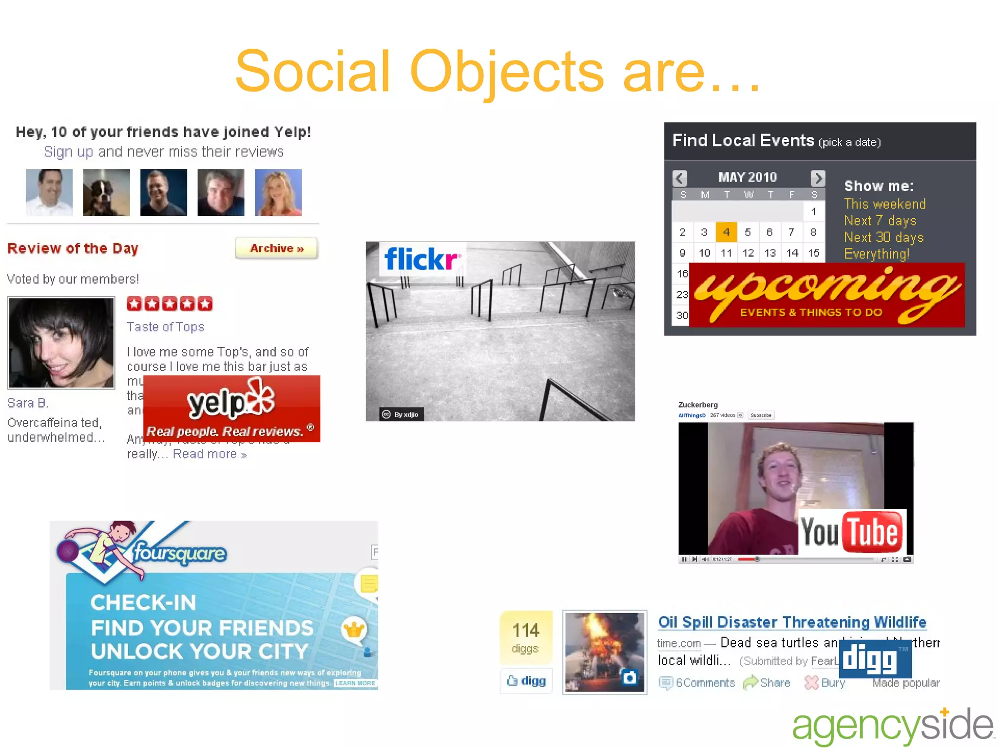 Social Objects are… 