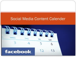 Social Media Content Calender
 